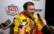 Ryan Newman speaks to the media during the Monster Energy NASCAR Cup Series 61st Annual Daytona 500 Media Day at Daytona International Speedway on February 13, 2019 in Daytona Beach, Florida. (Photo by Jonathan Ferrey/Getty Images)